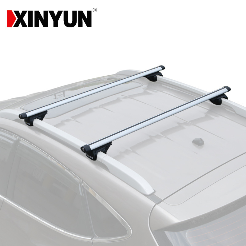 Aplicable portaequipajes del coche barra transversal portaequipajes de techo universal portaequipajes marco equipaje estante de modificación del coche