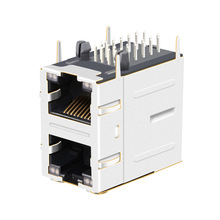 RJ45����������ڽӿ�������ˮ��ͷ��ĸ������ͭ��SI-60068-F