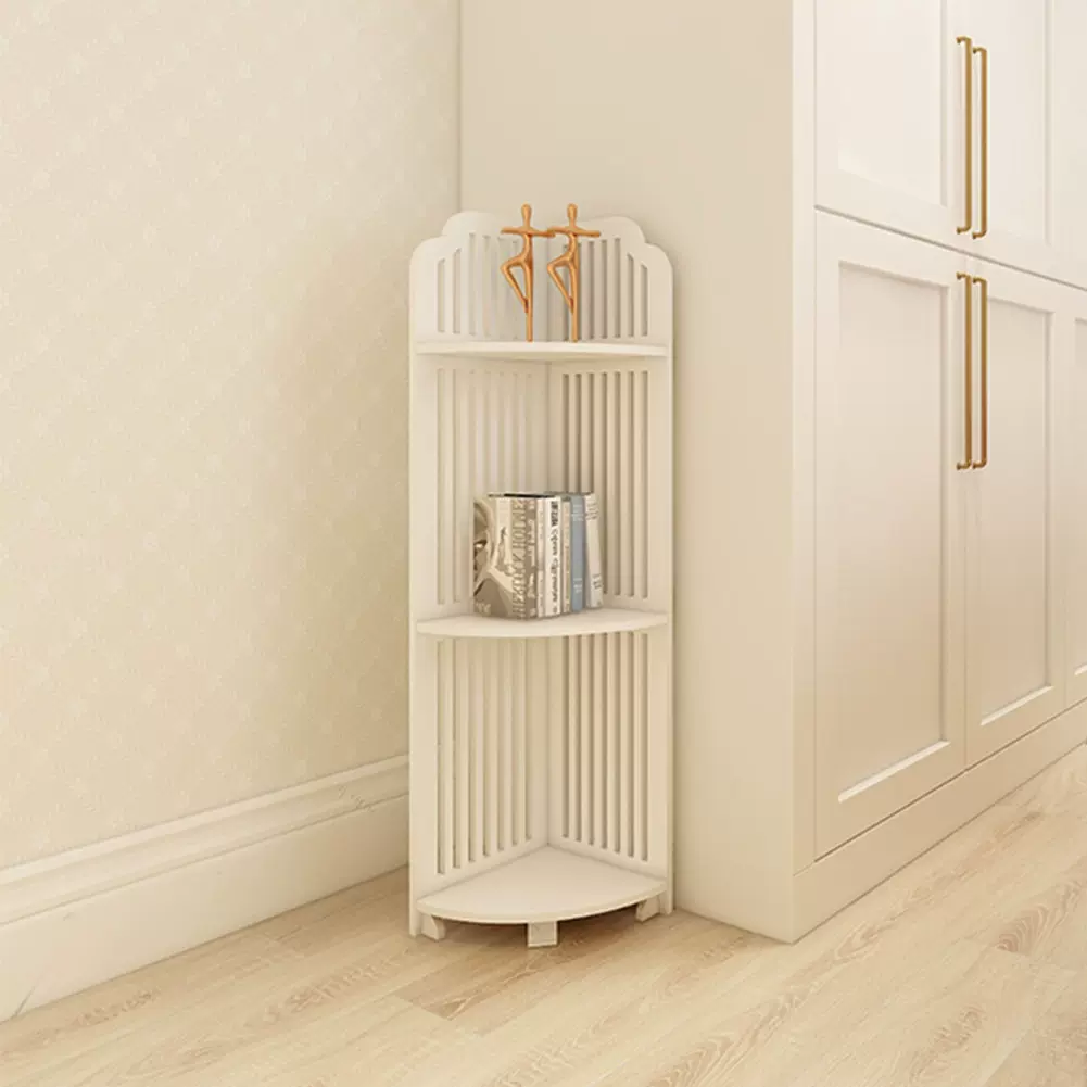 浴室置物架卫生间落地收纳架洗手间三角柜厕所马桶边柜