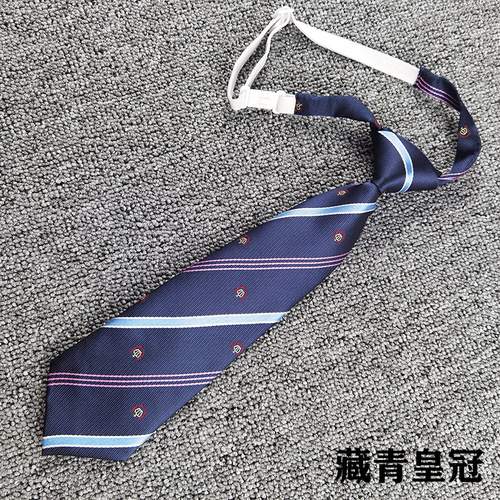 Crown tie flower tie JK bow tie striped bow jacquard Japanese bank professional female student college DK