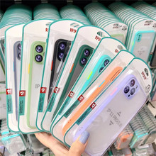 适用OPPO Reno8 A35 A93S A11X 轻薄彩虹手机壳精准孔全包摄像头
