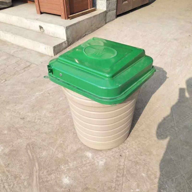 地埋式垃圾桶大型环保地埋型不锈钢脚踏式垃圾箱户外大型垃圾回收