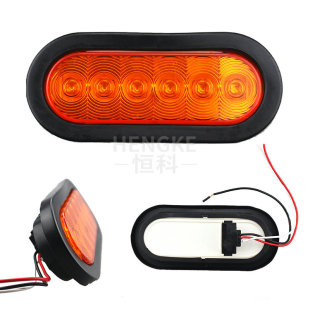 ���R�d ����վ wishβ�� 6LED�E�A�� ���zȦֱ�ӳ���β�� TY-01