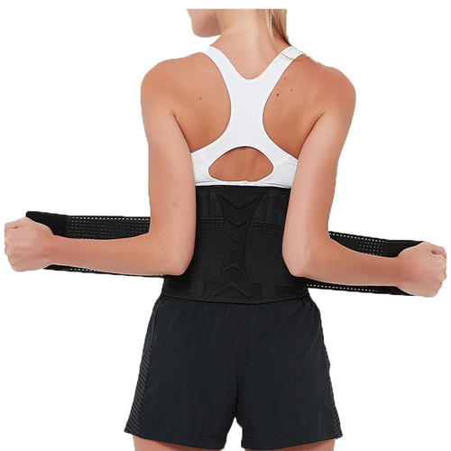 Protective sports belt for men, basketball training, fitness belt, lumbar support, intervertebral disc support, waist belt for women, abdominal control