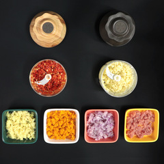 Cross-border mini multi-functional electric garlic mud machine, wireless garlic mud device, garlic press, meat grinder