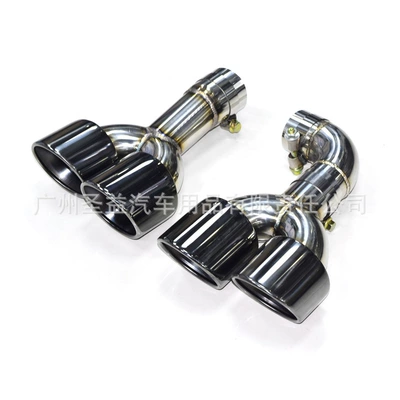 Suitable for BMW new X3X4 modified Exhaust pipe - bmw-x3m-high-titanium-black