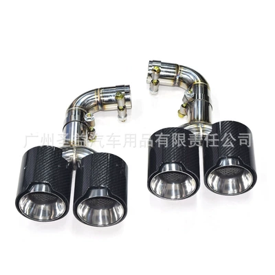 Exhaust pipe, and upgraded Thunder version four-out sports - bmw-x3m-low-with-carbon-m-style