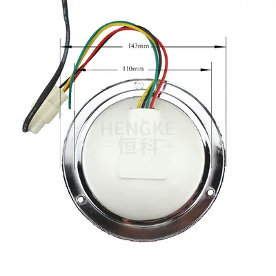 Tail light independent station plastic taillight