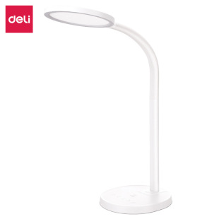 Deli 4306LED touch table lamp foldable table lamp 6-speed color temperature adjustable screen-free flash eye protection lamp