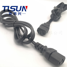 电线电缆厂家直销 UL813 美规品字尾母插 1.5米SJT电源线