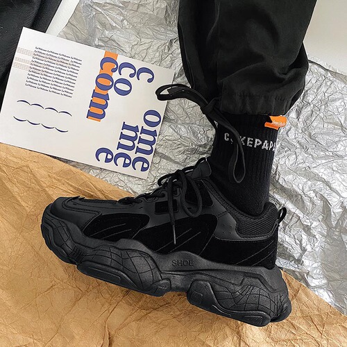 Men's Spring and Autumn 2024 New Han Style Trendy Father Shoes, Urban Original Style Sports Shoes, Casual Shoes for Men, One Piece Drop Shipping