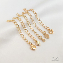 14K����ɫβ�ˮ���������L��ֹ�diy����朼��L����Ʒ���