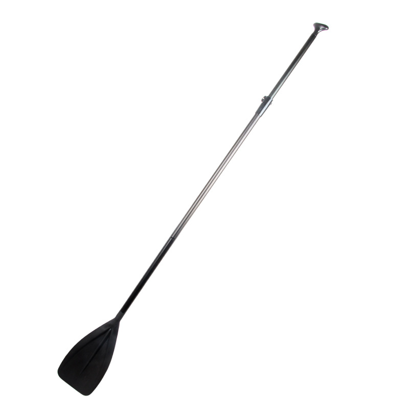 New Lengthening Thickened Black Inflatable Boat Kayak Canoe Paddle Board SUP Aluminum Alloy Telescopic Paddle