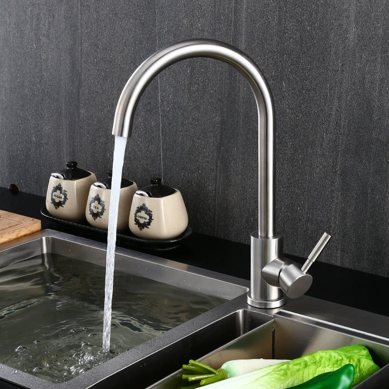 Раковина для кухни Faao Bathroom из нержавеющей стали 304, двойная раковина, умывальник, встроенный под столешницу