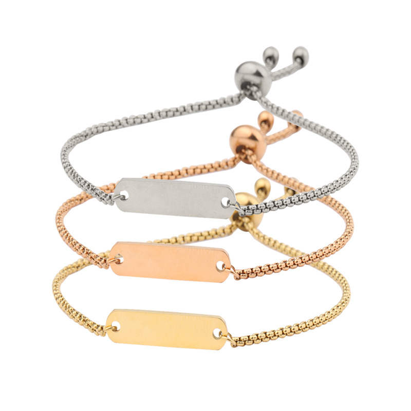 adjustable bracelet stainless steel