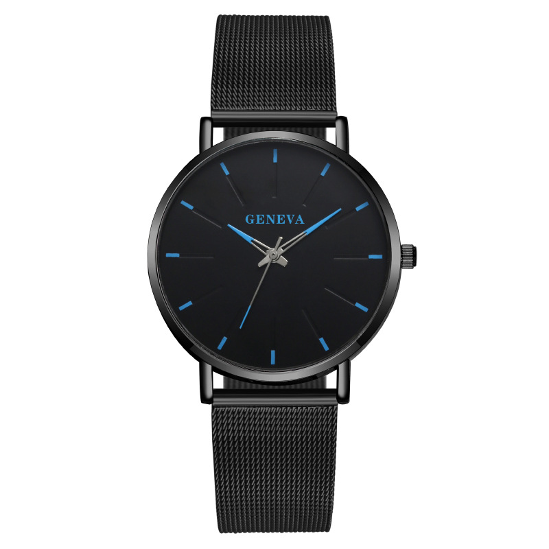 Aguja azul concha negra Cinturón negro