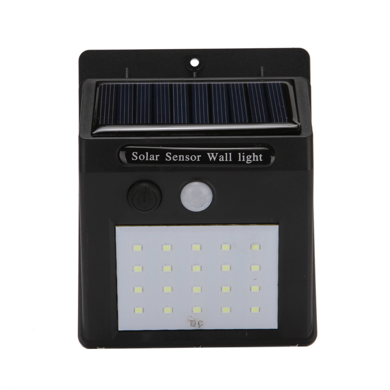 Amazon nuevo 212led lámpara de jardín solar lámpara de inducción del cuerpo humano al aire libre 100led paisaje lámpara de pared lámpara de calle