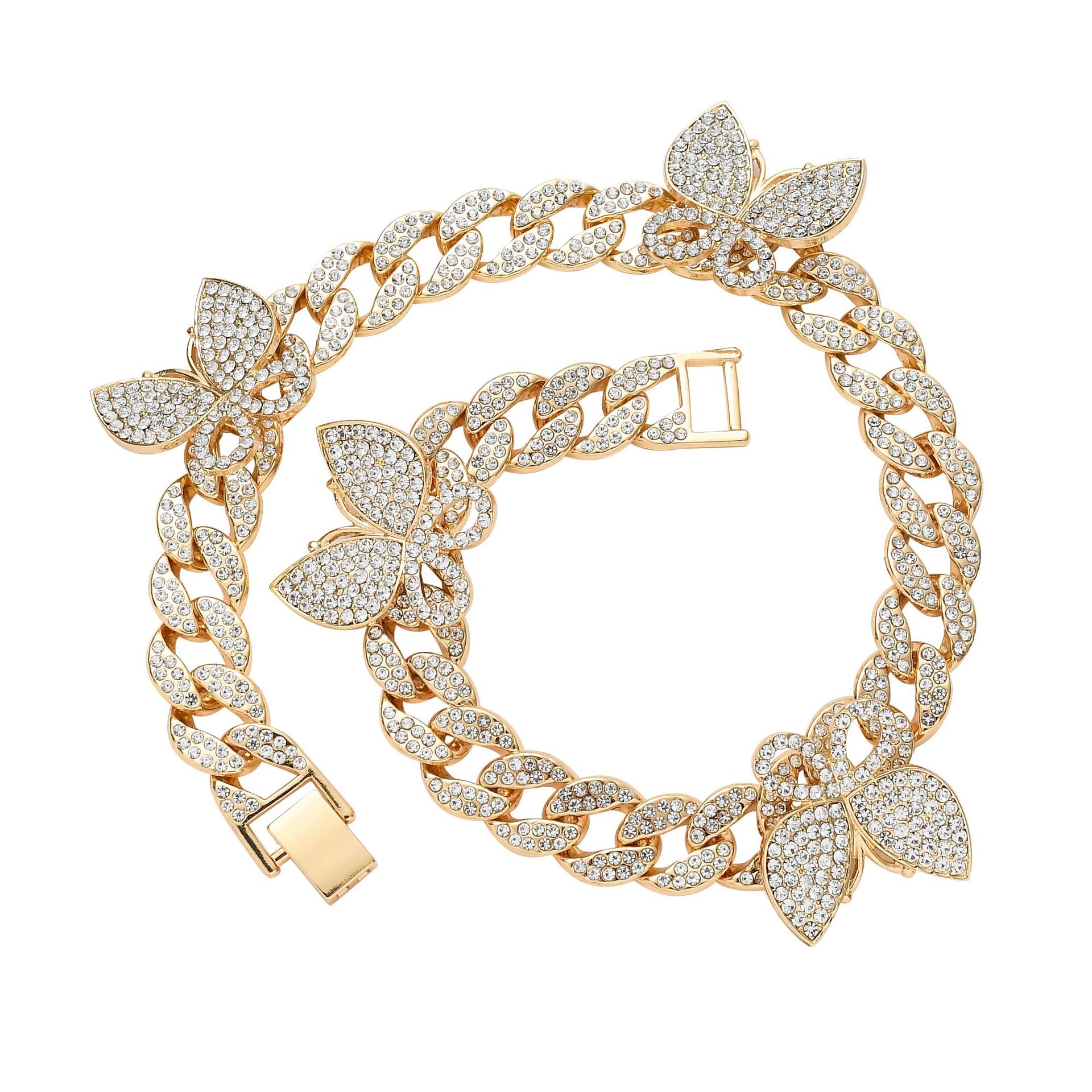 Collar de joyería, éxito de ventas en Amazon, con lazo europeo y americano, accesorio de estilo hip-hop. image 10