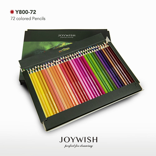 Cross-border exclusive 72-color colored pencil set oily colored pencil art supplies pencil wholesale brush stationery factory