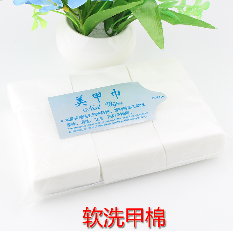 Especial transfronterizo para uñas, limpieza suave de uñas, limpieza de uñas, limpieza de uñas, piezas de algodón, suministros para uñas, toallas para uñas
