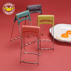 Stainless steel trivet tongs, heat-resistant plate lifter, multifunctional bowl and plate grabber, kitchen tool