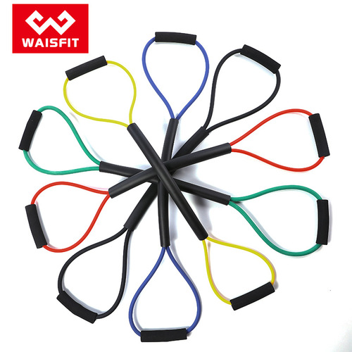 Boxing speed Sanda Muay Thai air strike eight-figure elastic band resistance rope training punching equipment fighting training belt