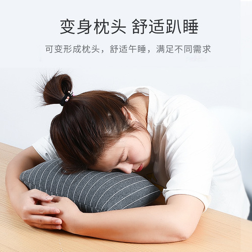 Manufacturer U-shaped pillow multi-functional two-in-one pillow dual-purpose deformable pillow particle neck pillow travel pillow one piece drop shipping