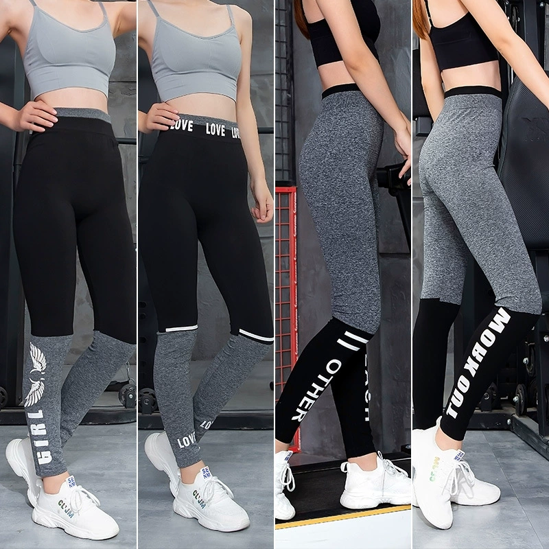 Добавить большой размер шить леггинсы носить женские модальные пухлые девушки высокой талией печатные брюки 200 кг