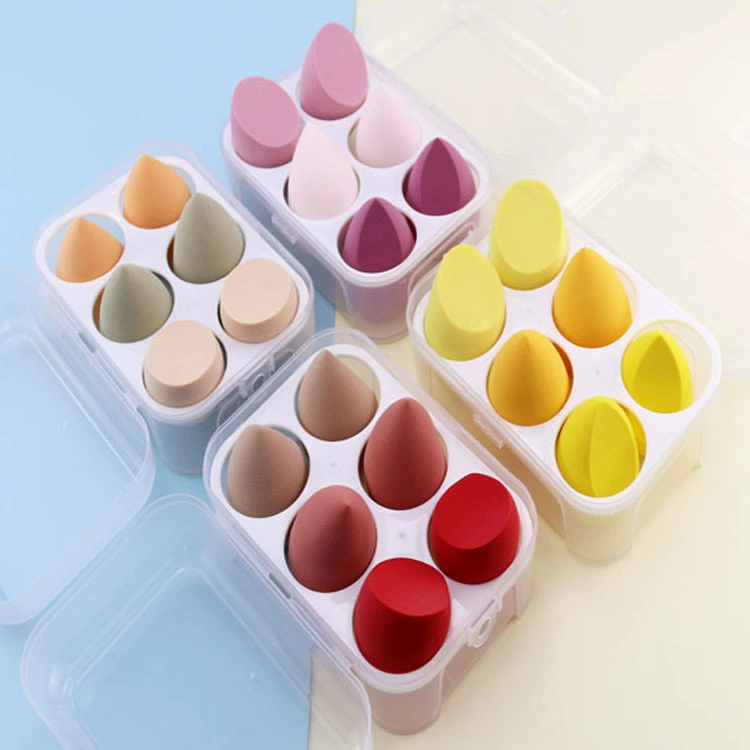 Заводская распродажа Fatina Shell Beauty Makeup Eggs Don't Eat Powder Make Makeup Put of Sponge Six