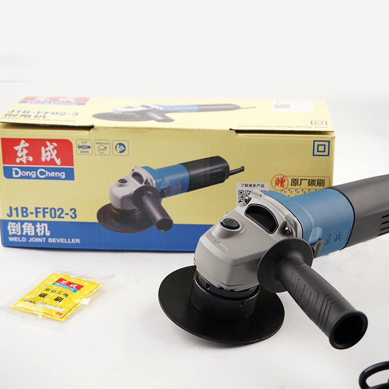 Máquina de achaflanado portátil de alta potencia J1B-FF02-3 pulido de eliminación de óxido de pulido disipación de calor rápida