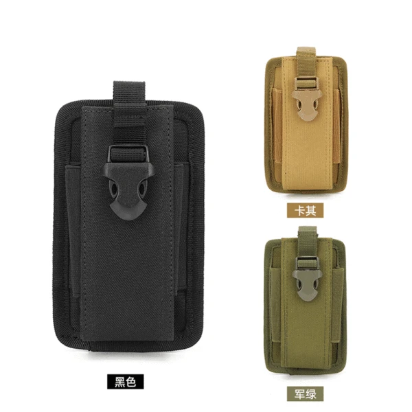 Outdoor Molle Tactical Walkie-Talkie Hanging Bag Camouflage Multi-Functional Accessory Bag Wholesale