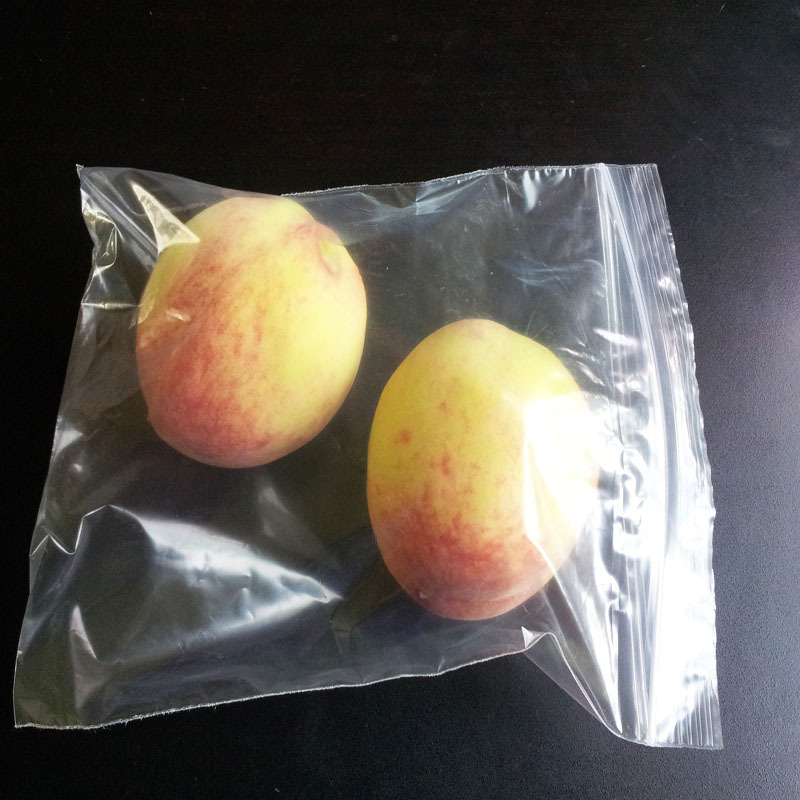 厂家批发透明食品自封袋PE包装袋现货干果密实塑料袋PE贴骨可印刷