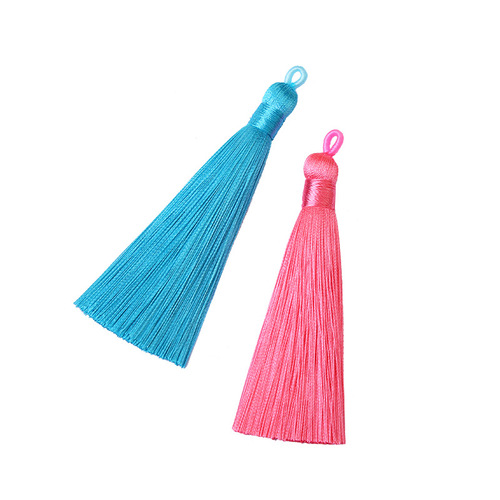 Runsu tassel 8cm hoop tassel tassel Hanfu headwear diy bookmark sachet hanging tassel accessories small tassel wholesale