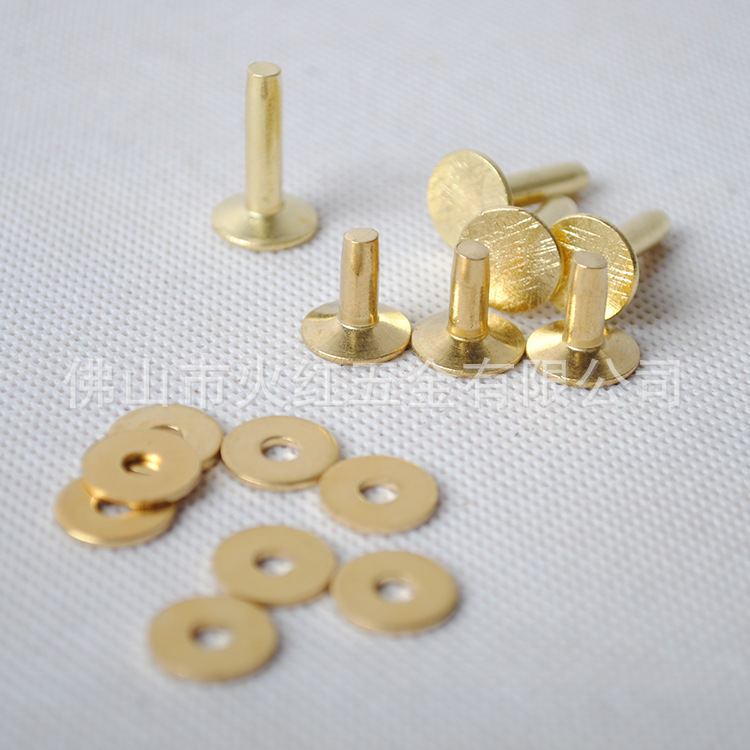 陨铁纹黄铜紫铜坚固撞钉黄铜撞钉规格齐全手工皮具高档五金铜配件