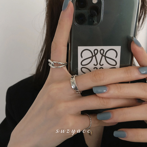 Retro small design ring