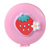 Cartoon mini tape measure multifunctional round portable leather ruler measures the three feet bust waist, the soft ruler of the soft ruler meal