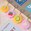 Cartoon mini tape measure multifunctional round portable leather ruler measures the three feet bust waist, the soft ruler of the soft ruler meal