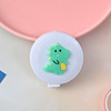 Cartoon mini tape measure multifunctional round portable leather ruler measures the three feet bust waist, the soft ruler of the soft ruler meal