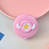 Cartoon mini tape measure multifunctional round portable leather ruler measures the three feet bust waist, the soft ruler of the soft ruler meal