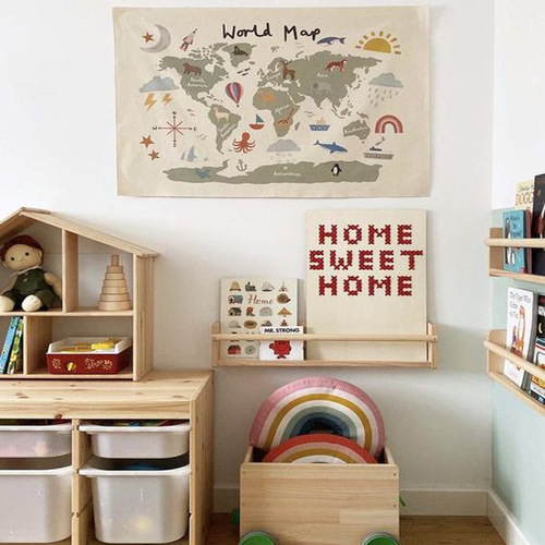 Export photo background cloth, children's room decoration background cloth, hanging painting, hanging cloth, hanging decoration, photo props