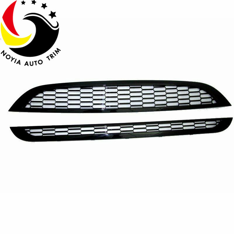 Adecuado para BMW MINI Cooper modificado nido de abeja medio malla 01-06 MINI rejilla delantera