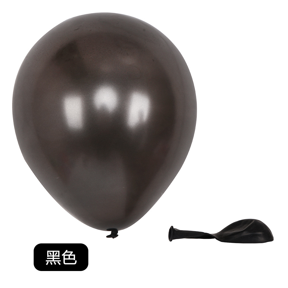 1,8G globo de látex perla fiesta decoración globo arreglo cumpleaños boda Ronda 10 pulgadas 1,8G globo