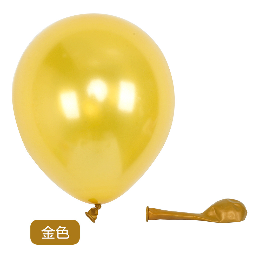 1,8G globo de látex perla fiesta decoración globo arreglo cumpleaños boda Ronda 10 pulgadas 1,8G globo