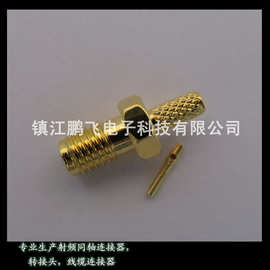 射频同轴连接器SSMA-K1.5迷你SMA母插接50-1.5线连接器 厂家销售