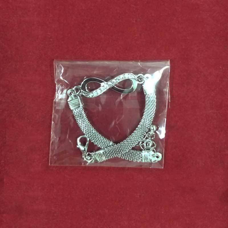 European and American Hot-selling Infinite Diamond Bracelet Personalized Simple Unisex Universal Internet Celebrity Star Fashion Hand Jewelry