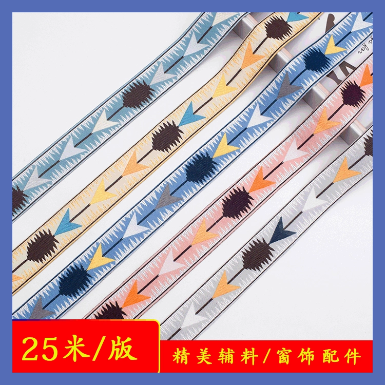 Поставка фабрики 3 см стрелка жаккарда край Европейский диван подушка аксессуары Высокая вышивка занавес кружева