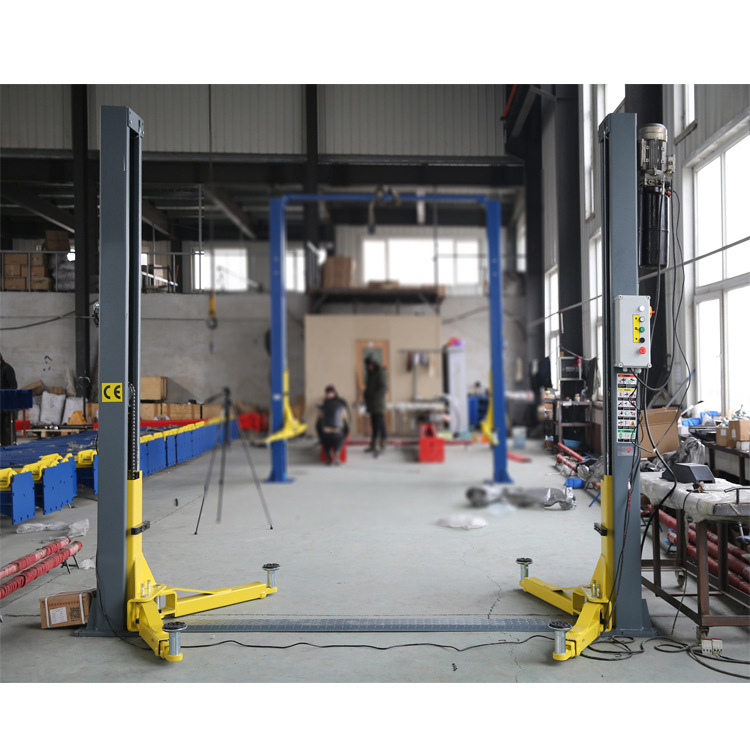 Máquina de elevación de doble columna Venta directa de fábrica 4S de automóviles uso 4 toneladas de gran tonelaje máquina de elevación