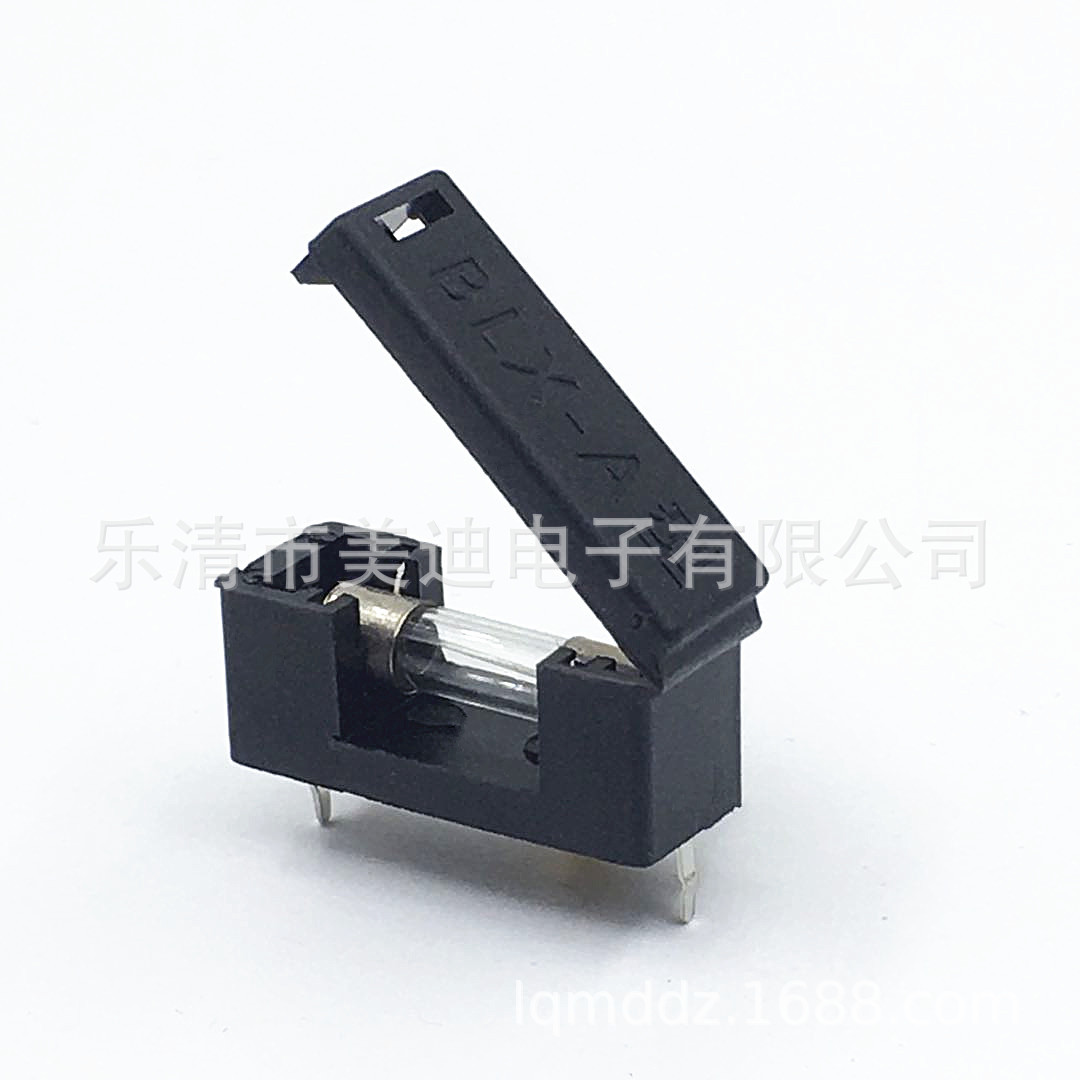 供应5*20保险丝座.环保阻燃高品质BLX-A保险丝盒，支架保险丝座。