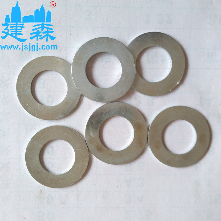 【河北螺丝】厂家直销镀锌平垫圈.异型垫M16*1.5*30