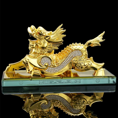 Car Ornaments Alloy Kirin Creative Perfume Seat Lucky Pixiu Car Decoration Men's Car Ornaments (Car ornaments) - auspicious-kirin